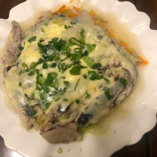 塩麹でイワシのチーズ酒蒸し。No.209